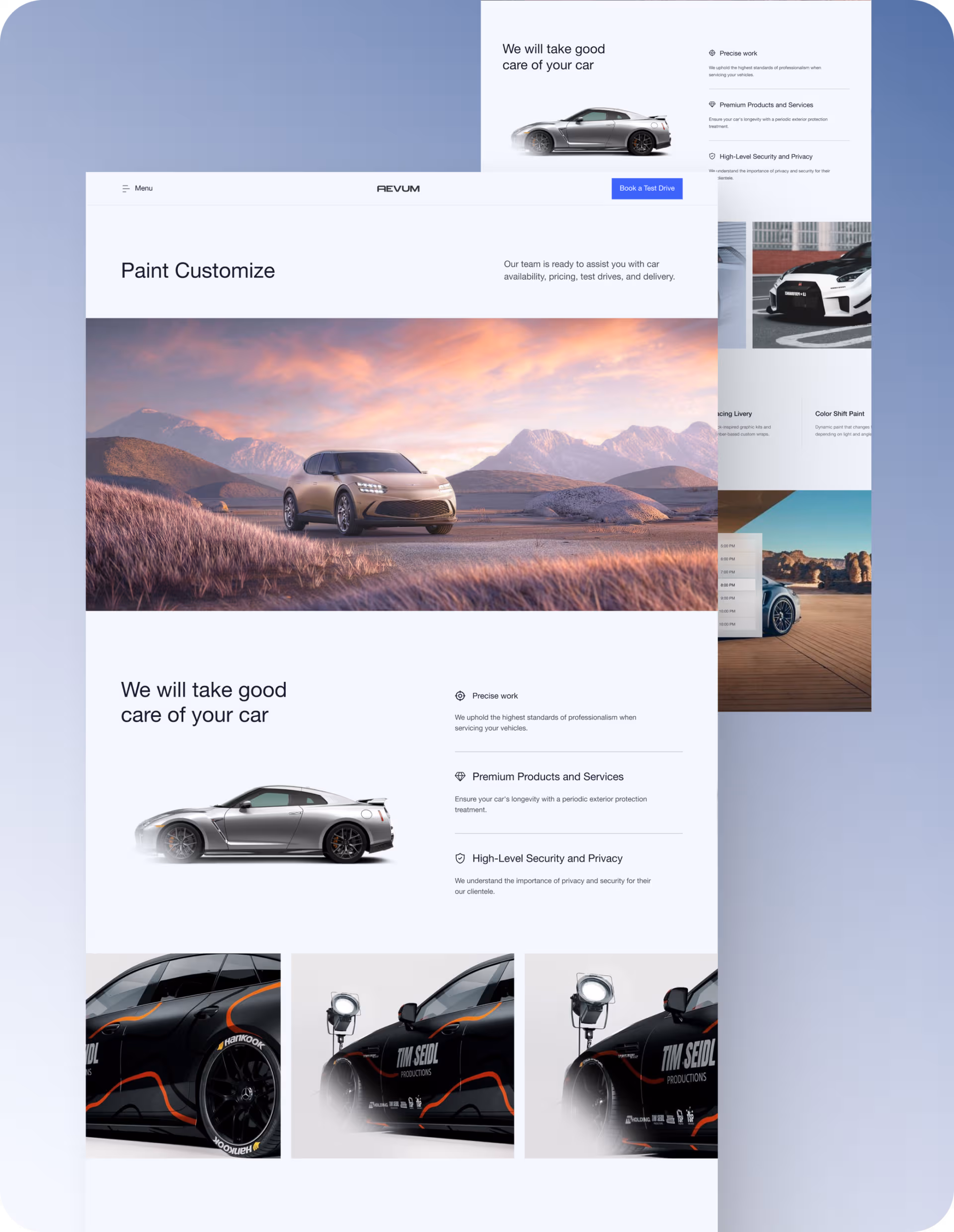 Aevum — Modern dealership experiences