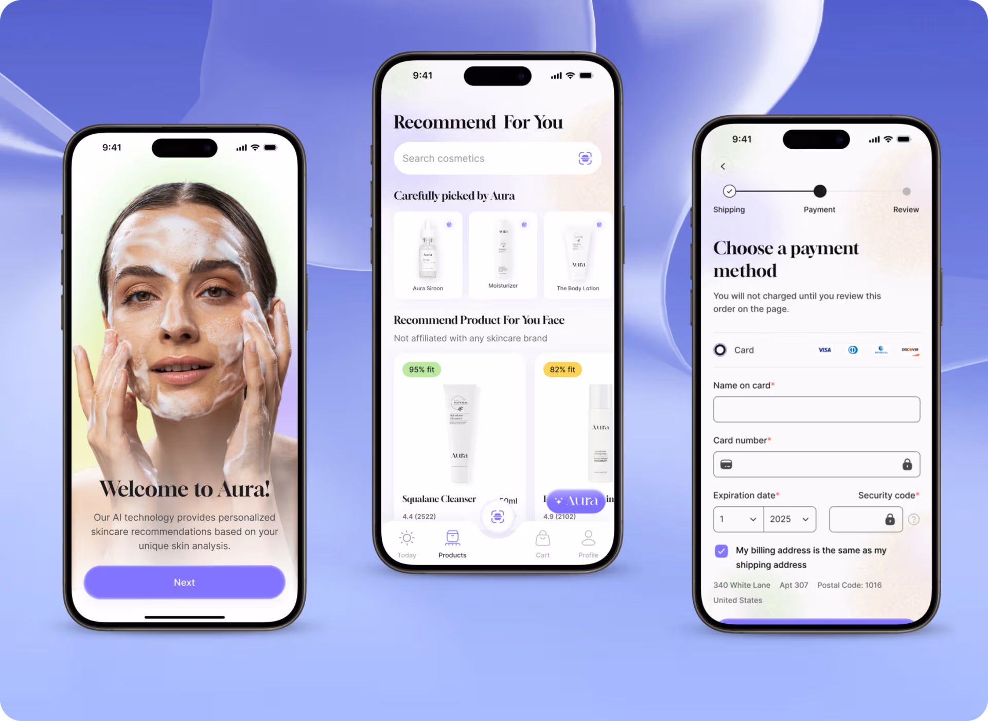 Aura — In-App Skincare Chat Assistant