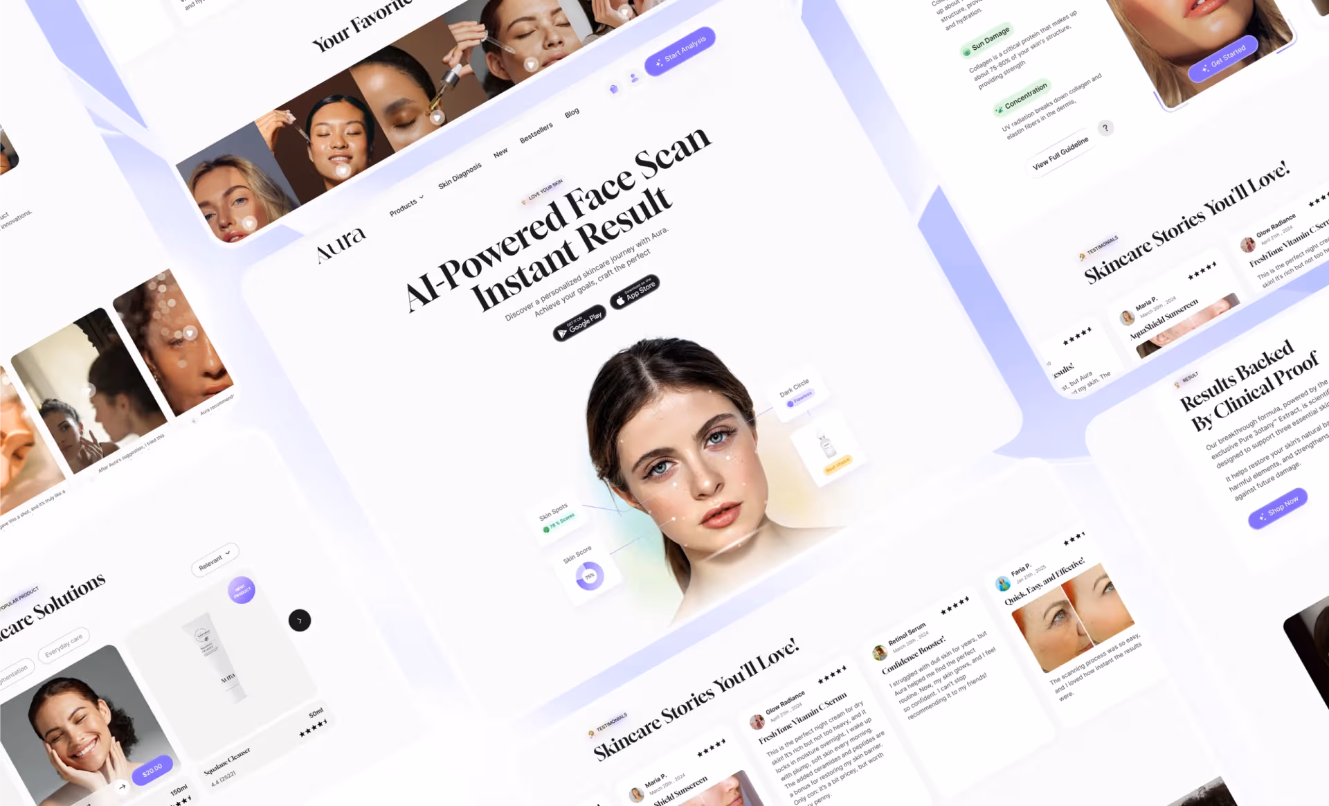 Aura — Fresh, Clear, and User-First Design