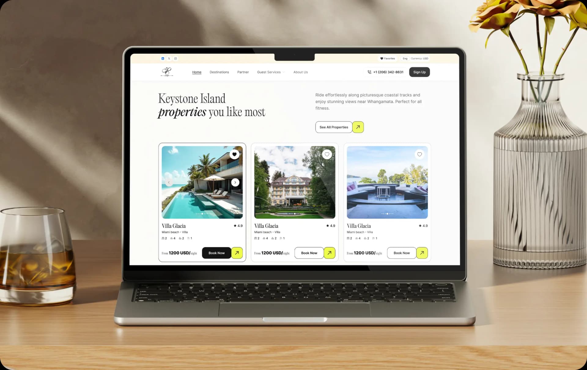 Escapelux — A refined digital presence